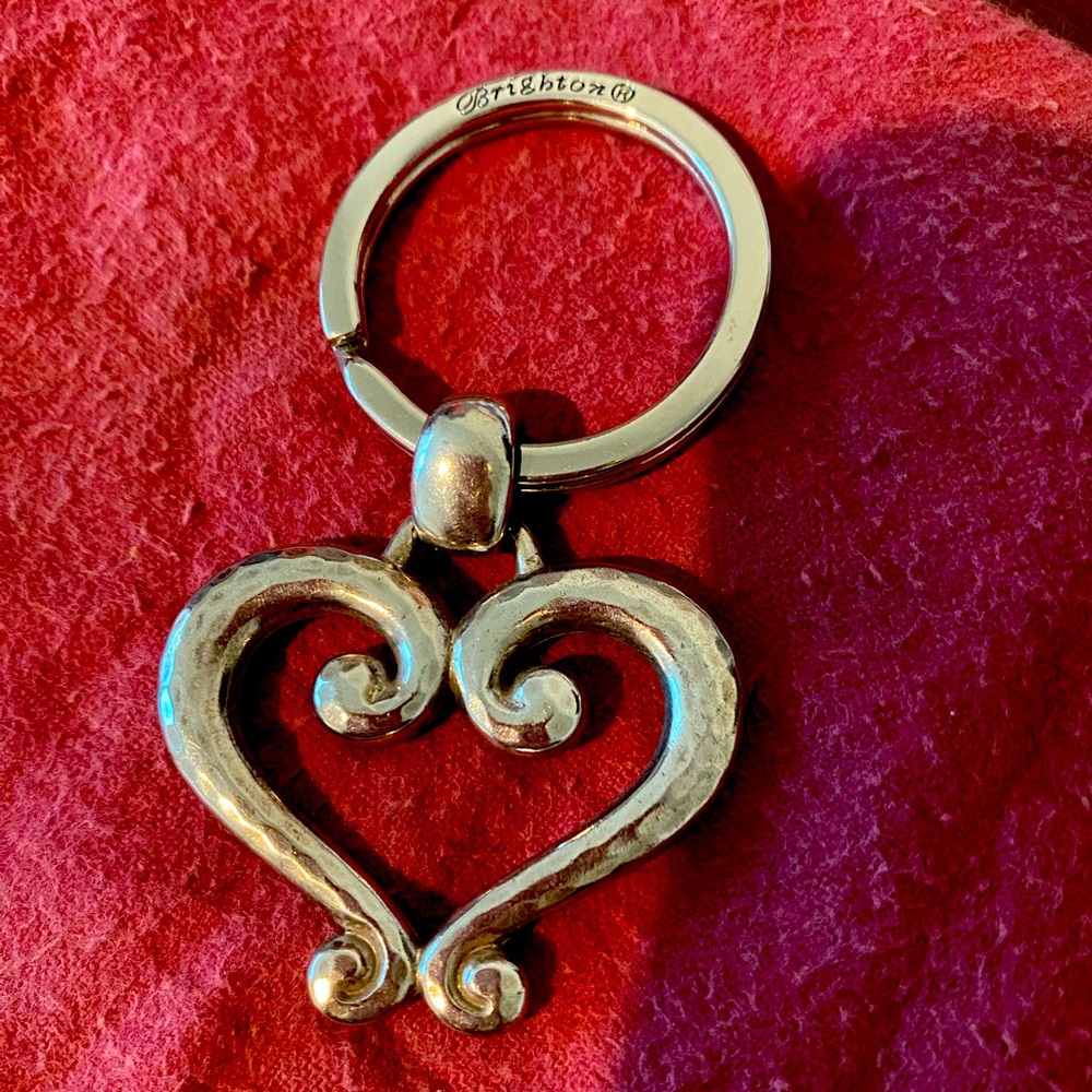 Brighton sterling silver key chain